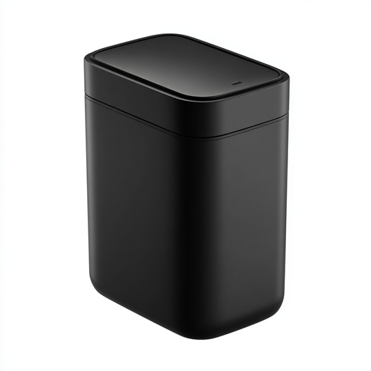 Industrial Matte Press Bin - Sleek Black Edition